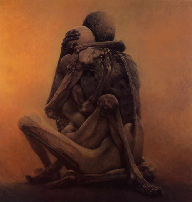 Les tableaux d'Halloween : Beksinski