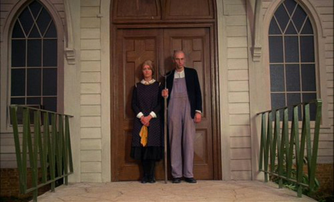 American Gothic Grant Wood version The Rocky Horror Picture Show