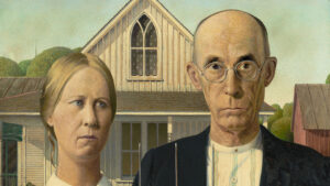 American Gothic Grant Wood