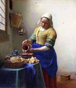 ZOOM SUR : La Laitière, Johannes Vermeer (1657-1658)