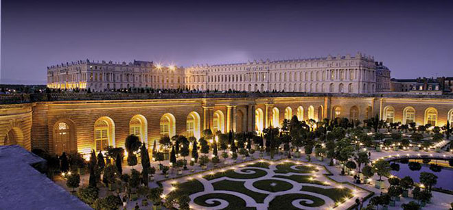 Château de Versailles de nuit