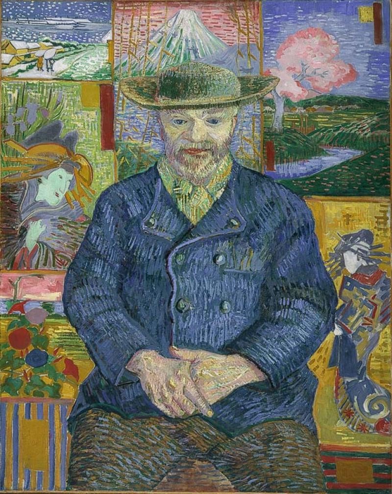 « Le Portrait du père Tanguy » par Van Gogh : figure paternelle et marchand de couleurs