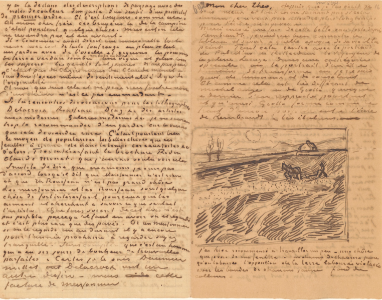 Letters from Vincent Van Gogh
