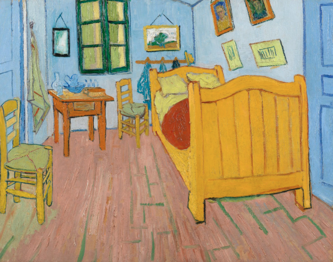 la chambre à coucher Arles de Van Gogh