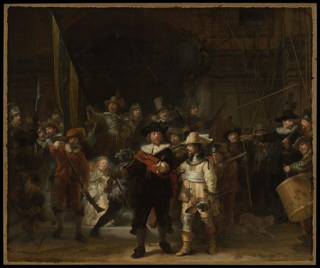 ZOOM SUR : “La ronde de nuit”, par Rembrandt en 1642