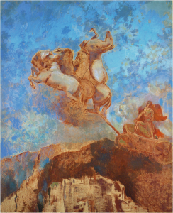 "Le char d'Apollon" de Odilon Redon