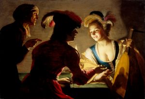 "L’Entremetteuse" de Gerrit van Honthorst