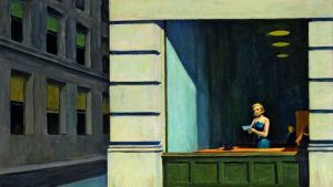 "New York Office" de Edward Hopper
