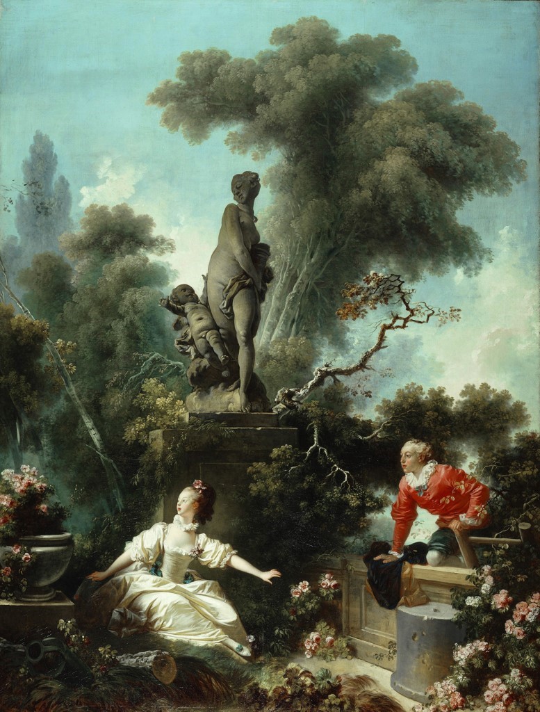 "La rencontre" du peintre Jean-Honoré Fragonard en 1773