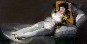 "La Maja vêtue" de Francisco de Goya