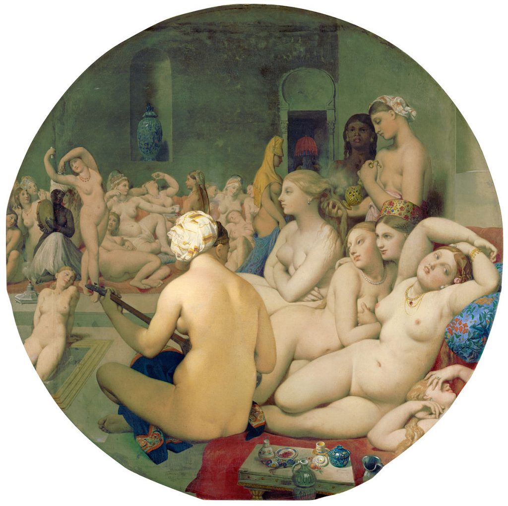 "Le Bain Turc" de Jean-Auguste Dominique Ingres