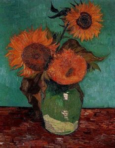"Les tournesols" de Vincent van Gogh