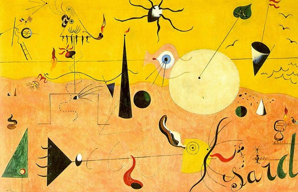 "Paysage Catalan" de Joan Miró