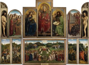 "L’Adoration de l'Agneau mystique" de Hubert et Jan van Eyck