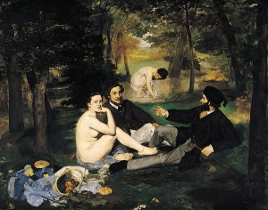 "Le déjeuner sur l’herbe" de Edouard Manet