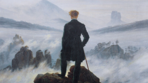 Analyse - Le voyageur contemplant une mer de nuages de Caspar David Friedrich