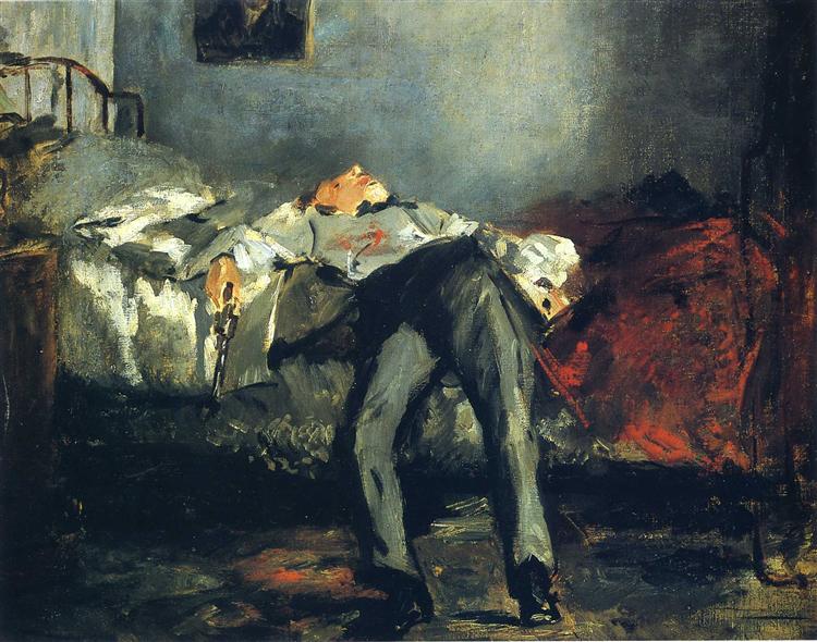 Le suicidé  - Edouard Manet