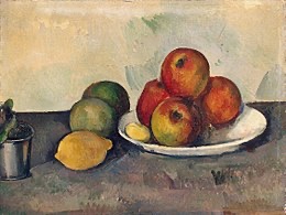 "Nature morte aux pommes" de Paul Cézanne