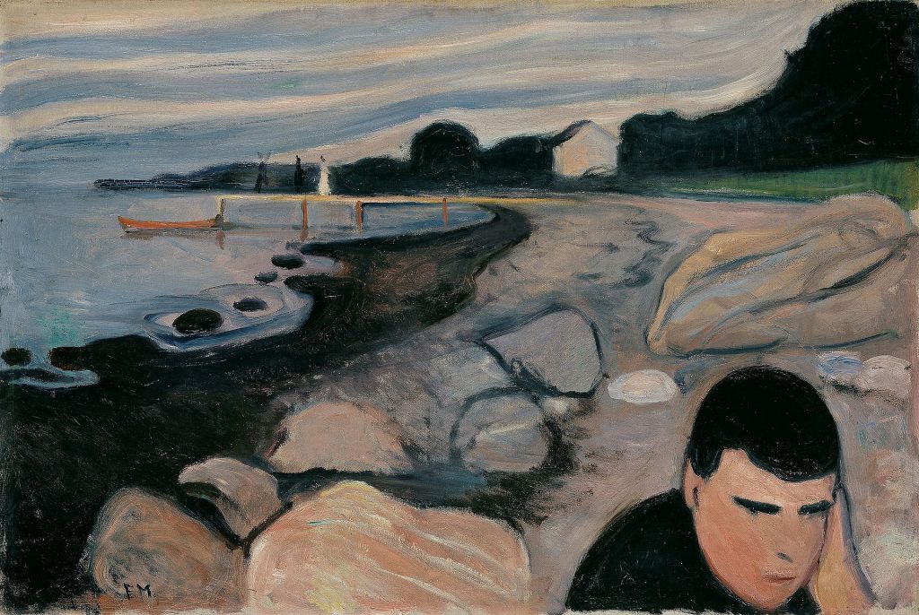 "Mélancolie" d'Edvard Munch