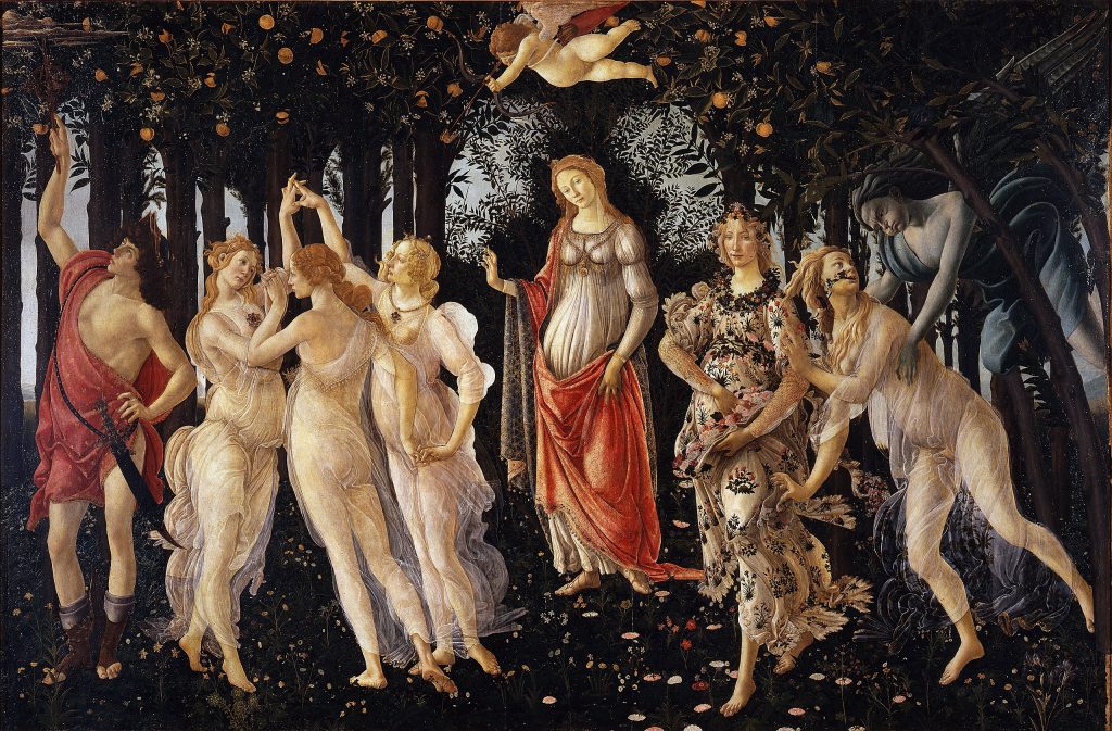 "Le Printemps" de Botticelli