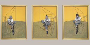 "Les Trois Etudes de Lucian Freud" de Francis Bacon