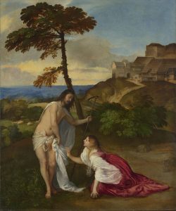 "Noli me tangere" de Titien