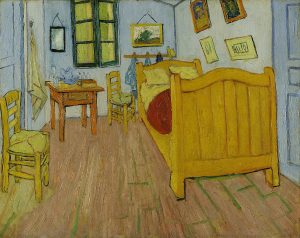 "La Chambre de van Gogh à Arles" de Vincent van Gogh