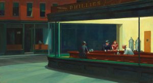 "Noctambules" de Edward Hopper