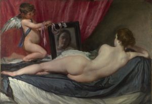 "La Vénus à son miroir" de Diego Vélasquez