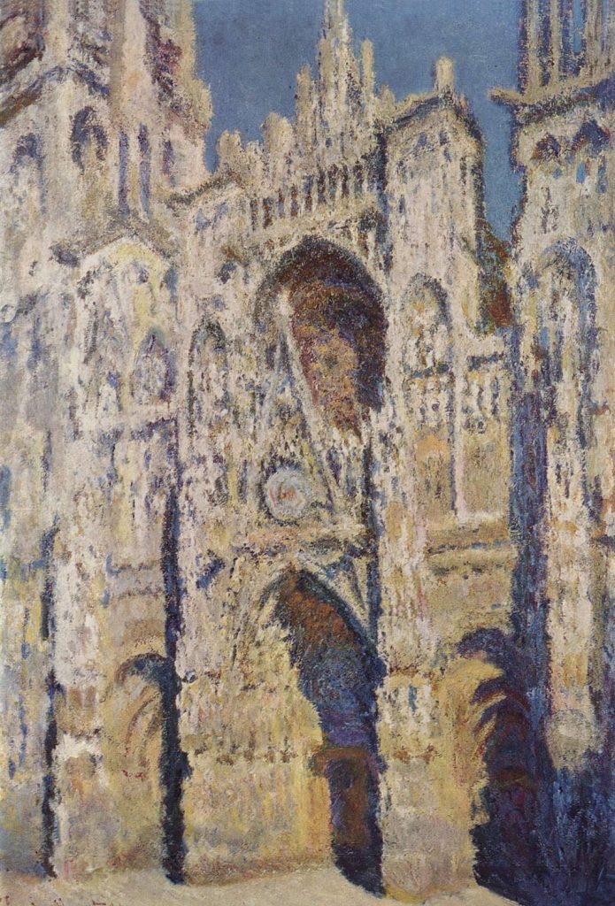 La série des Cathédrales de Rouen, par Claude Monet entre 1892 et 1894