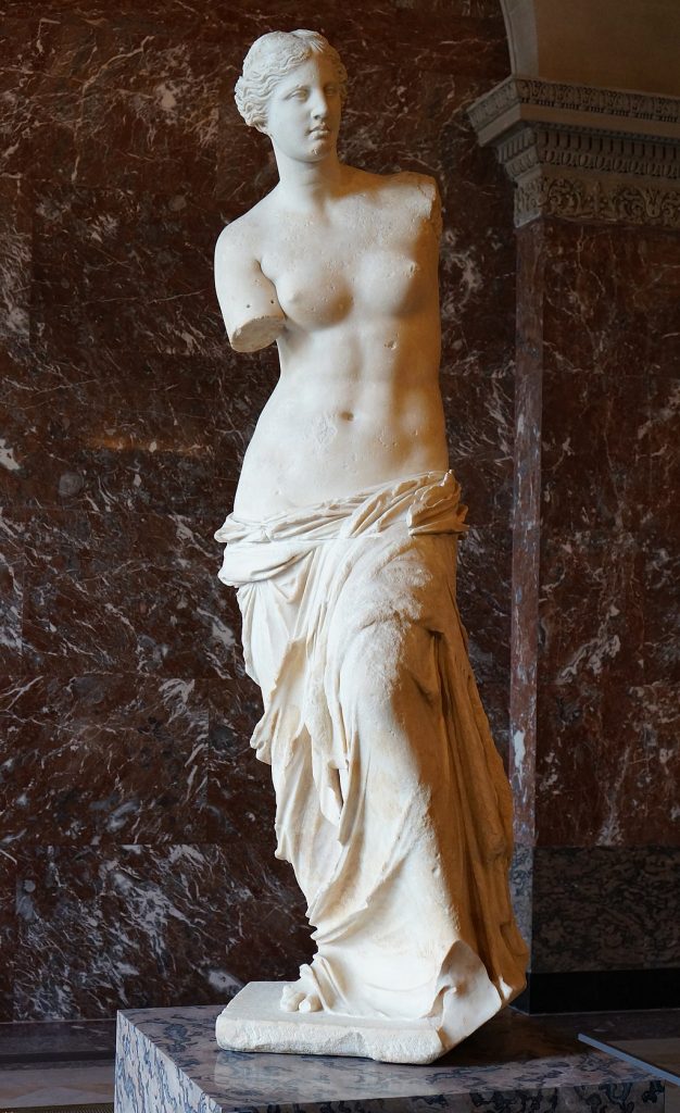 La Vénus de Milo vers 150-130 avant JC