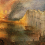 L'incendie de la chambre des lords et des communes de William Turner