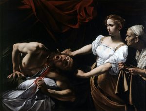 Judith décapitant Holopherne, Le Caravage, 1602