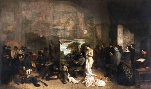 L'Atelier du peintre, de Gustave Courbet, 1854-1855