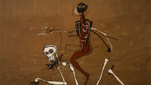 Riding Death de Jean-Michel Basquiat, 1988