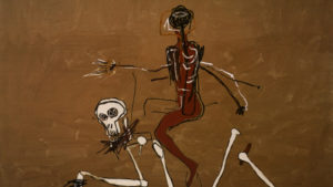 Riding Death de Jean-Michel Basquiat