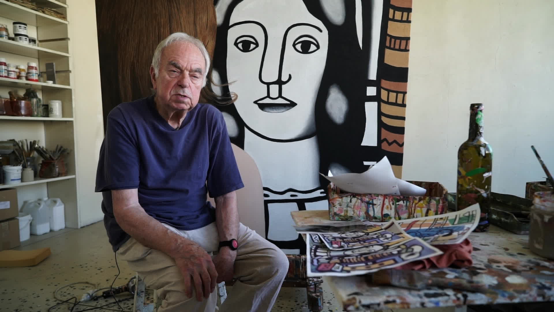 Atelier d'artiste : Gérard Schlosser
