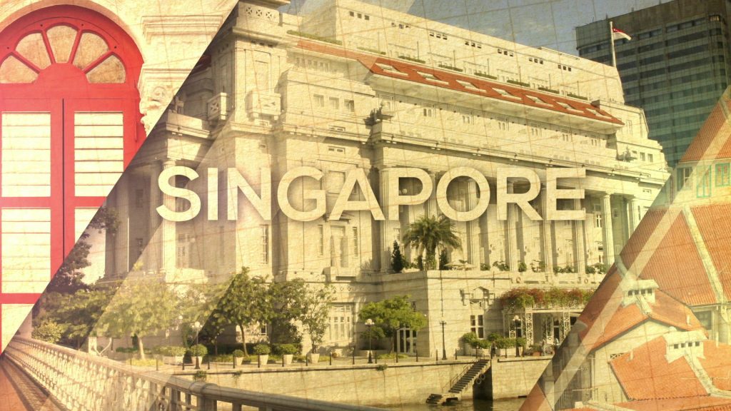 Singapour, le passé colonial