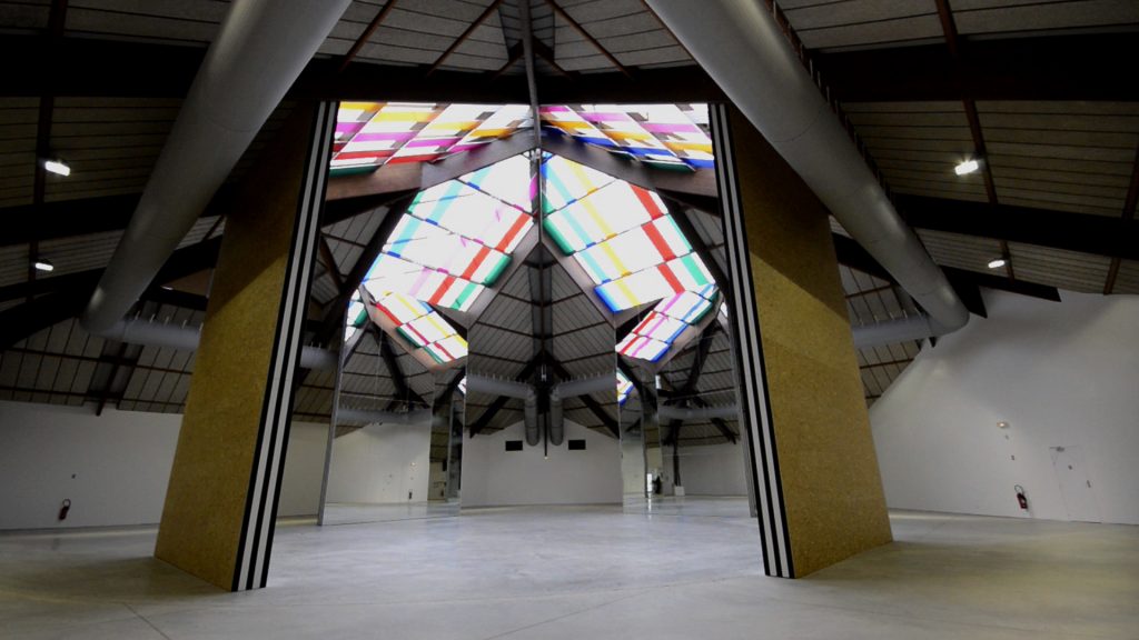Daniel Buren, Travaux in situ, Istres