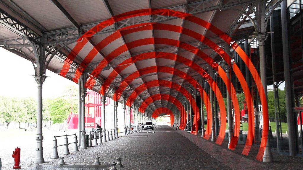 Felice Varini, La Villette En Suites