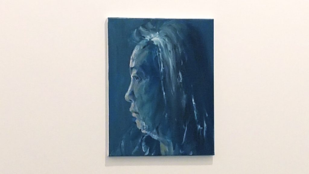 Galerie Thaddaeus Ropac - "Autoportrait, le déni" de Yan Pei-Ming