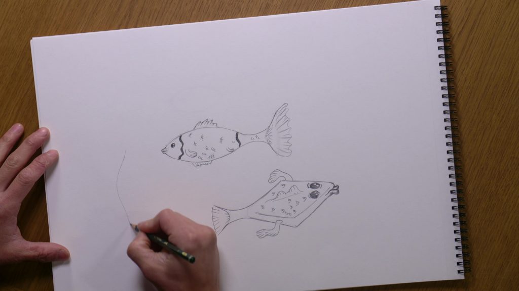 Dessiner un poisson