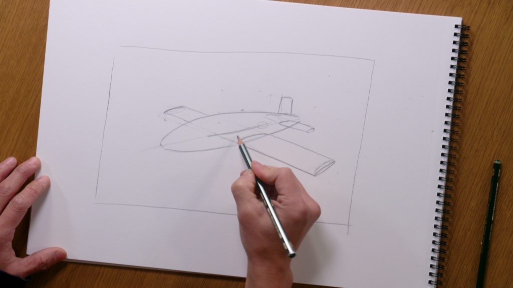 Drawing a plane