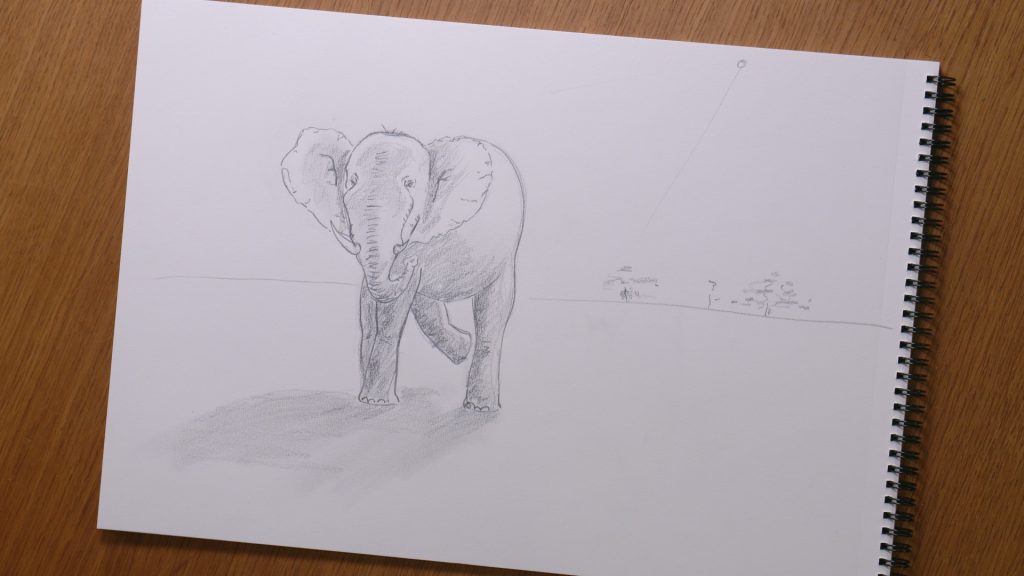 Dessiner un éléphant