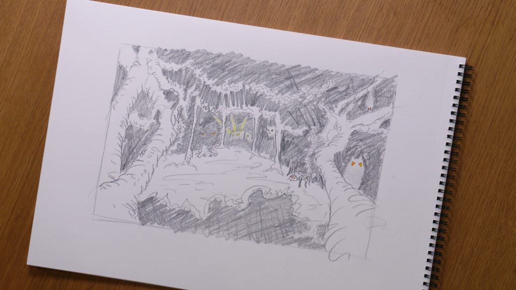 Dessiner une forêt