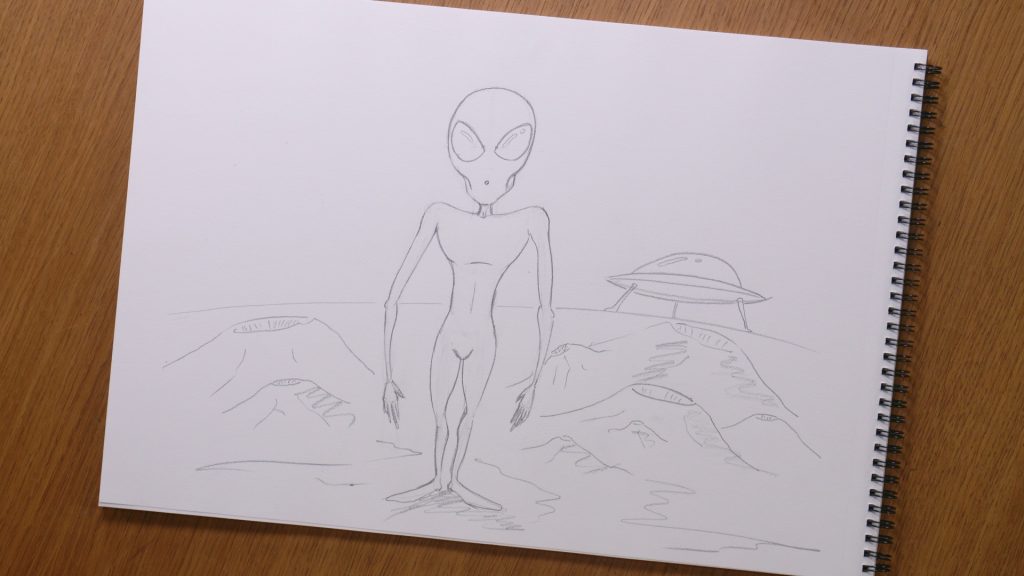 Dessiner un extraterrestre