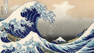 Hokusai fait des vagues