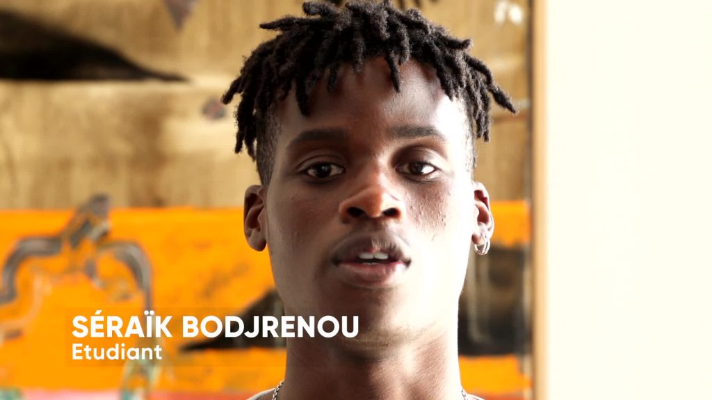 Séraïk Bodjrenou, étudiant