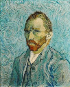 Le portrait de l'artiste, Vincent Van Gogh,  1889