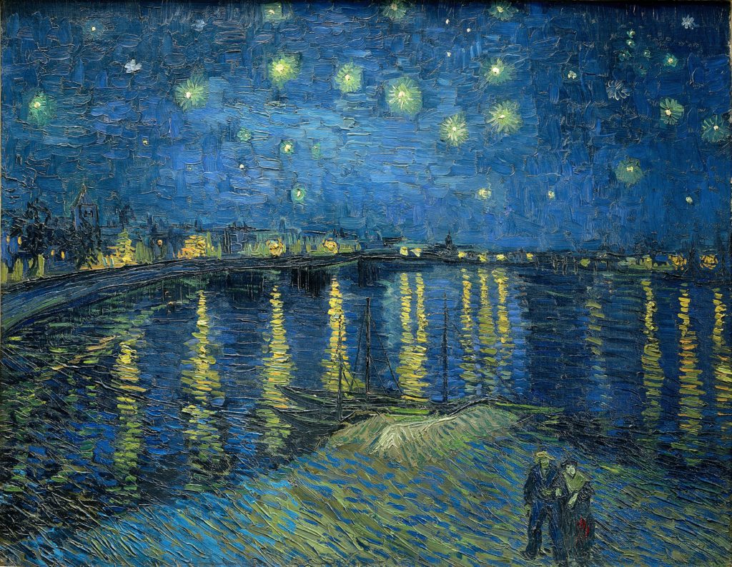  Nuit étoilée de Vincent Van Gogh 